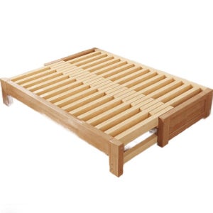 2인소파침대 원목접이식 모션프레임 거실겸용가구 180x70-120cm