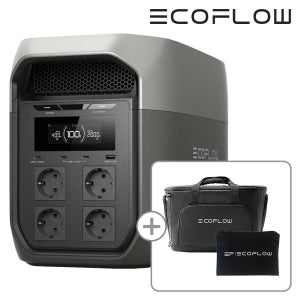 에코플로우 델타3맥스 2048Wh 리튬인산철 파워뱅크 배터리 UPS 차박 캠핑