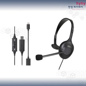 오디오테크니카 C타입 노트북 PC 컴퓨터 헤드셋 ATH-101USB