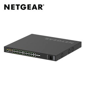 넷기어 GSM4230P 1G 이더넷 PoE+ 24port / 1G 이더넷 non-PoE 2port / 10G SFP 4포트