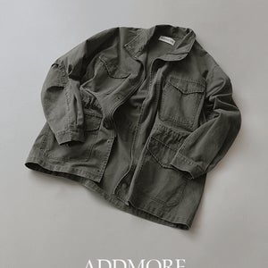 [AUTUMN][MADE] mjk504 클리프 포켓 하프 야상 자켓