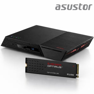 ASUSTOR 플래시스토어 FS6712X 32TB 샌디스크 5100 4테라x8