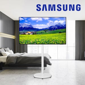 삼성 107cm 43인치 고급형 이동식스탠드 스마트 사이니지 TV LH43BE 1등급