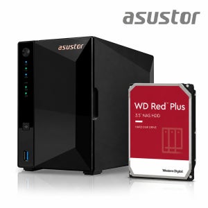 ASUSTOR DRIVESTOR AS3302T 2TB WD Red Plus 2테라x1