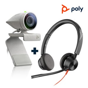 Poly 스튜디오 P5 키트(폴리 블랙와이어 3325 포함)
