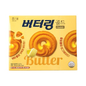 [파격도매가]해태 버터링 소프트 194g / 대용량과자 간식 탕비실 사무실 회사 선물 벌크