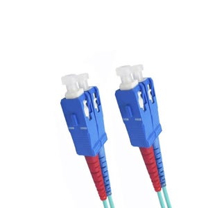 국내생산 SC-SC OM3 멀티모드 10G 광 점퍼코드 2C 광패치코드 30m, 1개