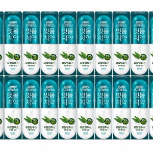 2080 진지발리스 후레쉬민트 잇몸치약 150g 20개 (청소포30매 1팩 발송)