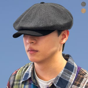 58cm 투톤 뉴스보이 캡 남자 여자 헌팅캡 팔각 모자 마도로스