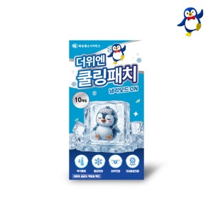 [냉각모드ON] 더위엔 쿨링패치 10매입 아이스 쿨링시트 10매, 1개