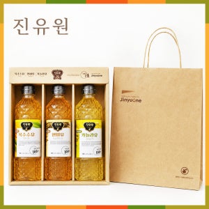 명절선물 진유원 카놀라유 옥수수유 현미유 아로미 식용유 3종 1.5L, 6개