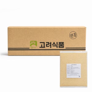 고려식품 편콩가루 12kg (3kg x 4개입) 편가루 편콩고물 떡고물 시루떡용 떡재료