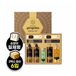 [쿠폰다운로드必]애경 추석 명절 선물세트 로얄프로폴리스 컬렉션 x 6입 (2BOX)