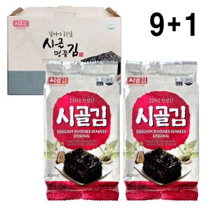 시골김(도시락김) 4g 20봉 선물세트 10개(9+1)