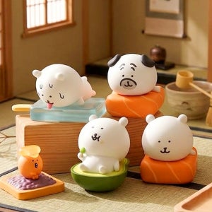 [중복없음] 농담곰 먹었담곰 푸드 랜덤 피규어 디오라마 가챠 랜덤 1개