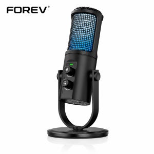 포렙 OU430 USB RGB 콘덴서 마이크 방송용 게이밍 PC 붐암 호환