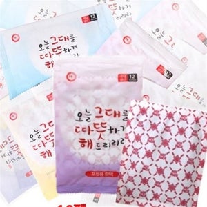 주머니형 겨울철 포켓 핫 휴대용 추위 대비 포켓 핫 일회용
