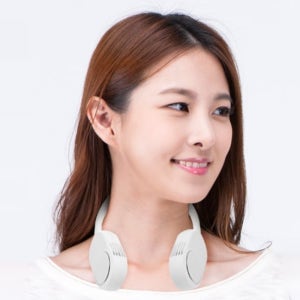 야외활동핸즈프리 넥밴드선풍기 목에거는 날개없는 휴대용목선풍기