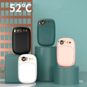Q2 충전식 손난로 보조배터리 10000mAh 충전기 포함 세트