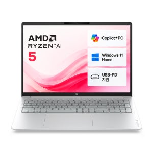 HP 옴니북 16인치 AI R5 16GB 512GB Win11 노트북 LM