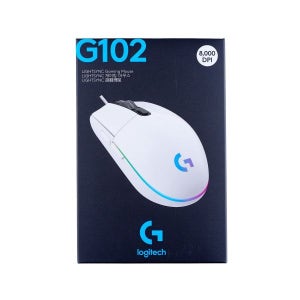 트레이더스 Logitech 로지텍 유선 게이밍마우스 G102 (화이트)