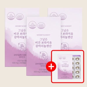 [3+1] 그날은 보라지유 감마리놀렌산 영양제 60캡슐, 4개