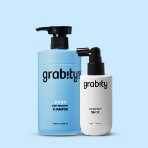 그래비티지영영 PDRN 헤어 리커버리 샴푸 350ml+헤어 리프팅샷 150ml
