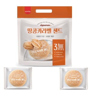 삼립 시그니처 땅콩카라멜샌드 192g(6입)