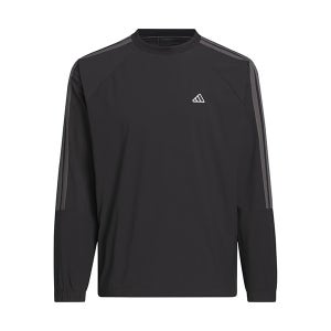 아디다스 골프 남성 26FW 3-스트라이프 우븐 크루 스웨트셔츠 KH0125