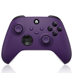 엑스박스 원 컨트롤러 2.4GHz 무선 Xbox One 호환 | S/One X/X/PC용 3.5mm 헤드폰 잭 퍼플 색상 Purple