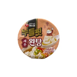 농심 누들핏 새우완탕 30.8g 1개