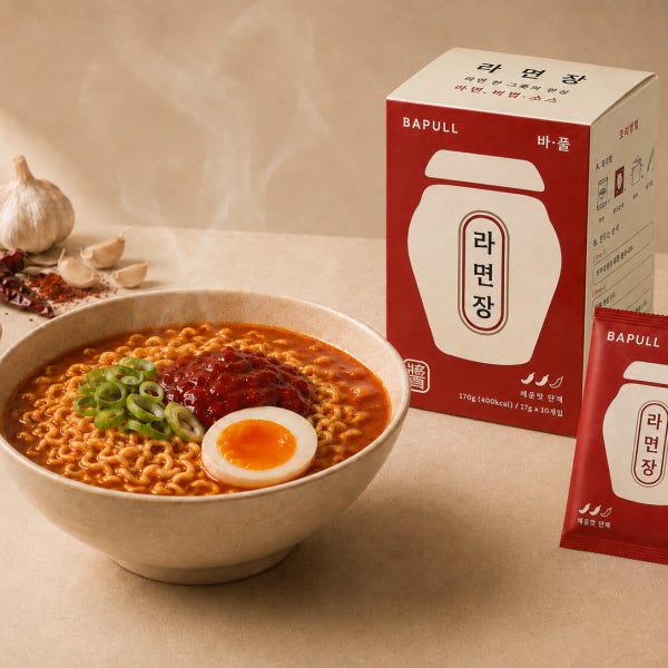 [BAPULL 라면장] 바풀 라면장 라면소스 라면 양념 매운맛 감칠맛 만능소스