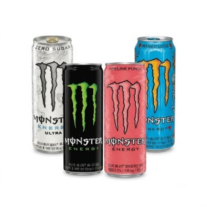 몬스터 에너지 4종 혼합, 355ml, 24개