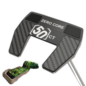 버크 코리아 BURKE Ai ZERO CORE BLACK 제로토크 골프퍼터+퍼팅매트