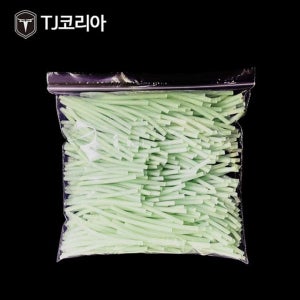 입질집중 칠각고무 11cm 1kg 축광고무 튜브 자작채비 갈치 야광