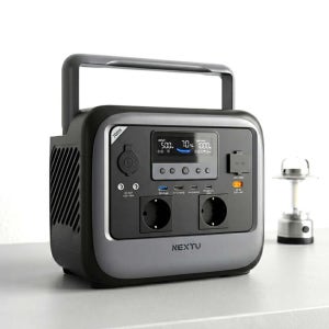 넥스트유 올인원 700W 220V 대용량 인산철 파워뱅크 캠핑 보조배터리 UPS 태양광