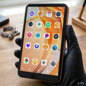 블루투스 와이파이 MP3 MP4 플레이어 오디오 4GB RAM 32GB ROM 10.2cm 스피커