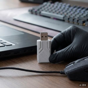 ROG Polling Rate Booster 8000Hz 무선 유선 부스터