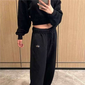 alo yoga 알로 스웻팬츠 아콜레이드 스트레이트 레그 운동복 트레이닝 바지