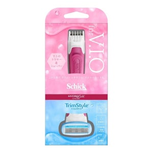 Schick 쉬크 하이드로 실크 트림 스타일 VIO 여성용 제모기 핑크