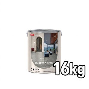 [포토리뷰5천점] 삼화 컬러데코 스톤그립 글리터그레이 16kg, 1개