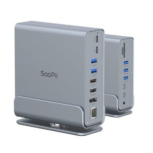 수피 soopii USB4 C타입 15포트 썬더볼트 멀티허브 도킹스테이션 DS151