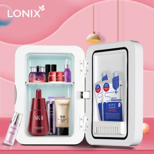 로닉스 미니 화장품냉장고 가정용 화이트 8L
