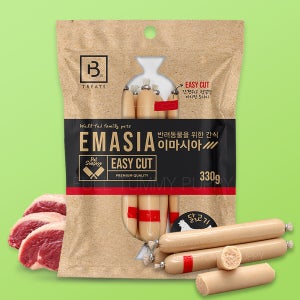 브리더랩 이마시아 22p 저지방 소시지 강아지 간식, 오리고기, 330g, 1개