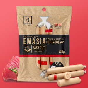 브리더랩 이마시아 22p, 저지방 소시지 강아지 간식, 소고기, 330g, 1개