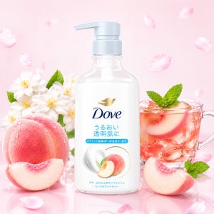 도브 바디솝 피치 화이트티향 바디워시 450g