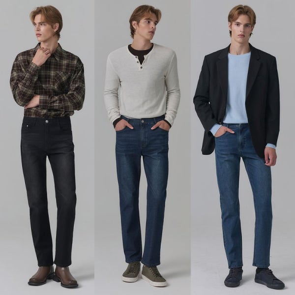 뱅뱅 26FW 남성 라이크라 데님팬츠 3종[36176836]