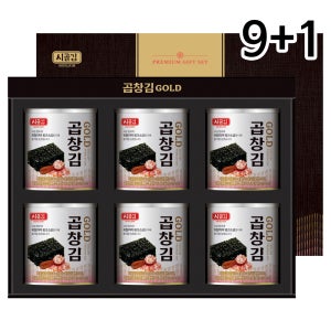 시골김 곱창캔김 30g 6캔 선물세트 10개(9+1)