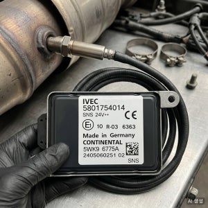 5WK96775A 5801754014 이베코 트럭 녹스센서 NOX 질소산화물 센서 24V 호환