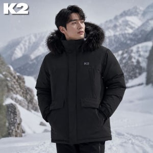 K2 패딩 역시즌 남성 방풍 야상 고기능성 헤비다운